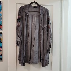 New Leaf gray tunic